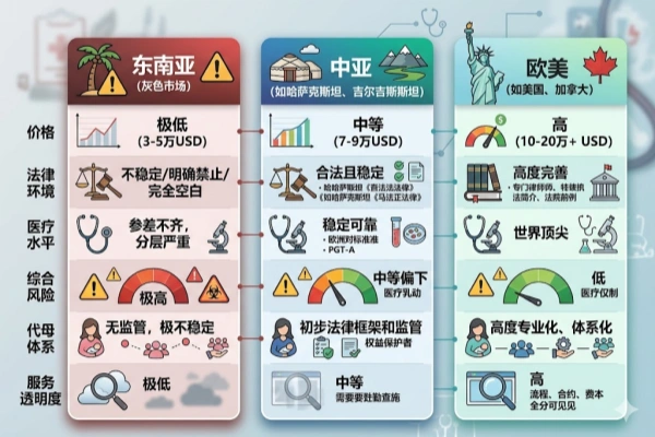 东南亚低价代孕