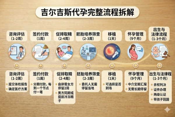 吉尔吉斯代孕流程