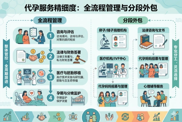 全流程管理与分段外包的差价