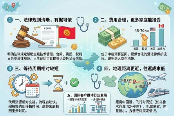 越来越多中国家庭选择吉尔吉斯斯坦代孕背后的关键原因
